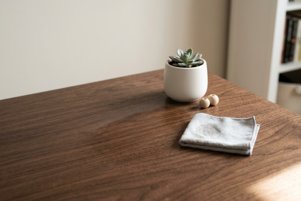 How to fix scratches on wood furniture with simple touch-ups