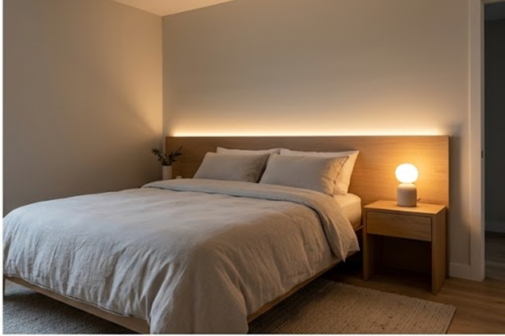Ways to brighten a dark room with layered lighting