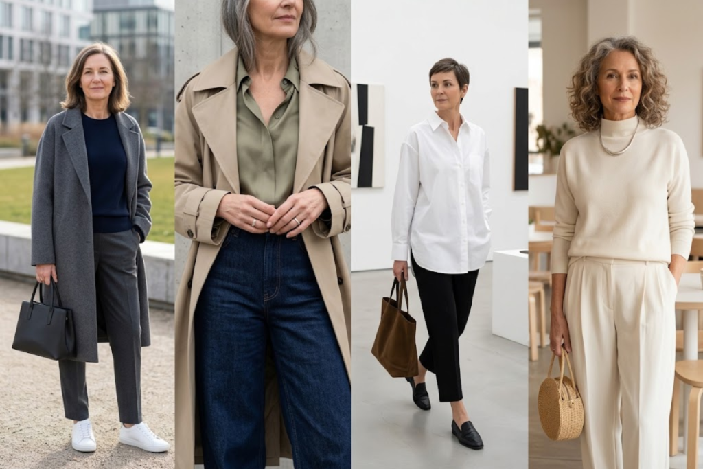 Fashion over 50 with comfortable modern clothing styles
