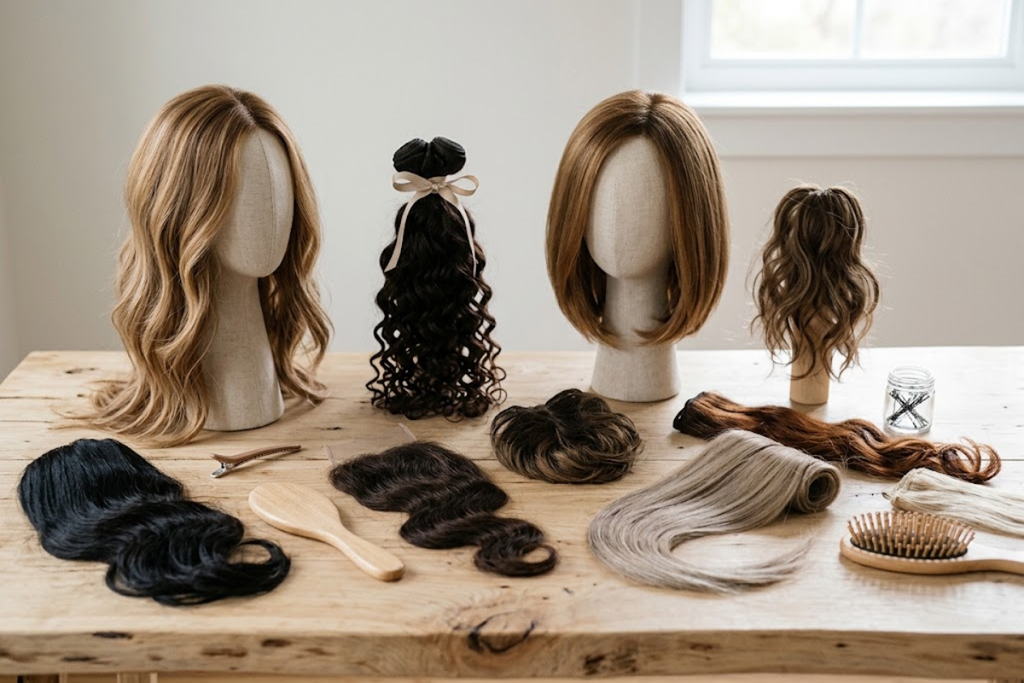 Hair extensions lifespan for different extension types