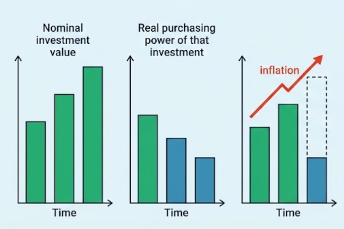 How Inflation Changes the Real Value of Your Investments