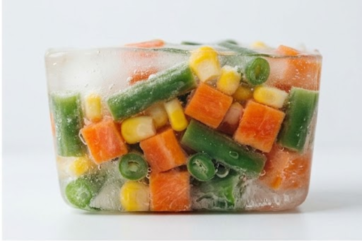 Frozen vegetables nutrition compared with fresh produce
