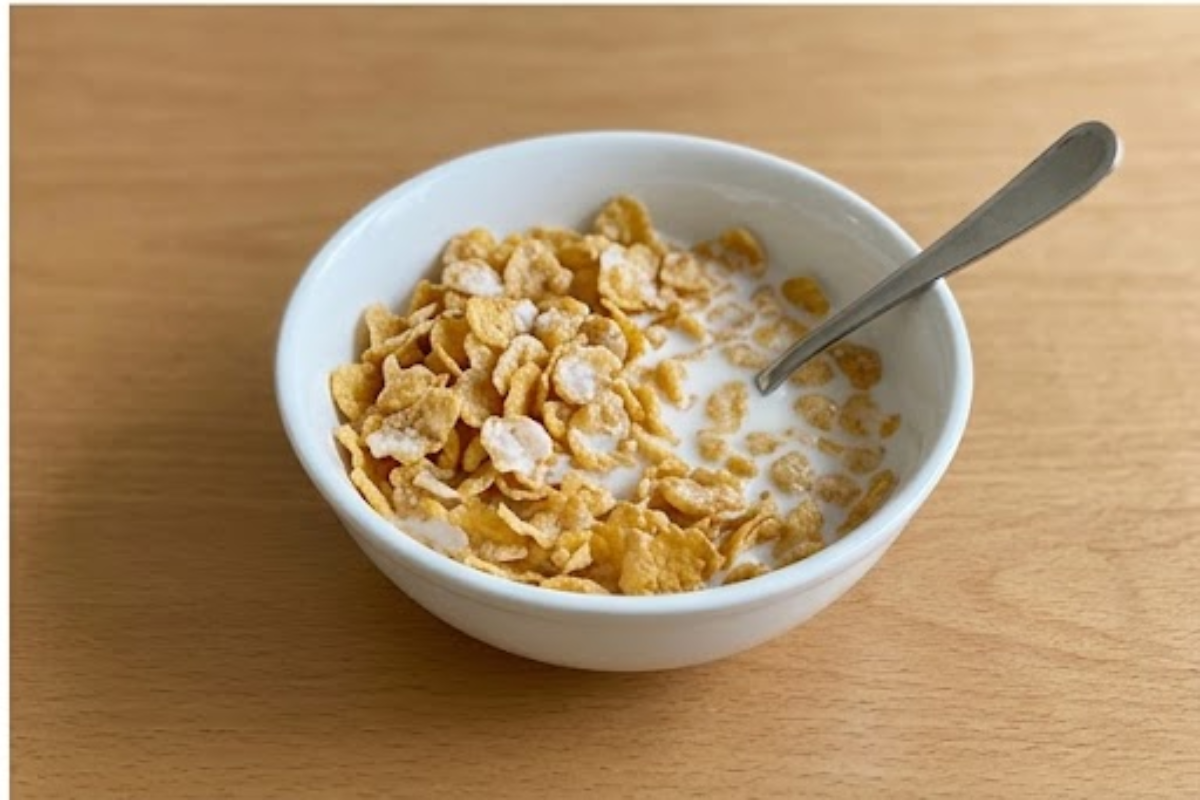 Breakfast food calories from pancakes and toppings