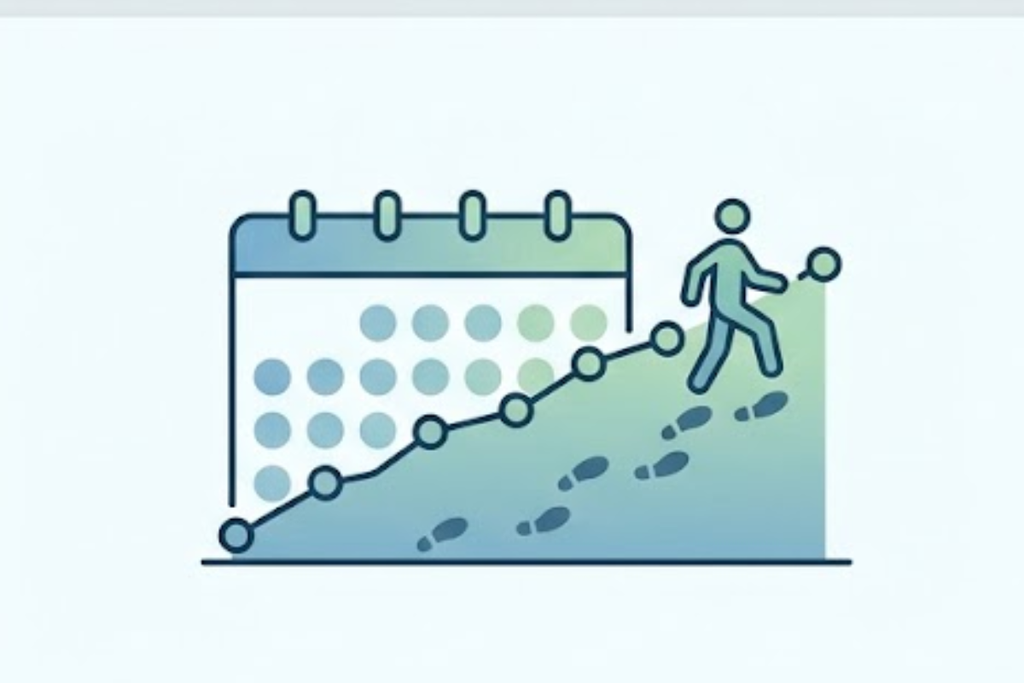 Walking for weight loss outdoors