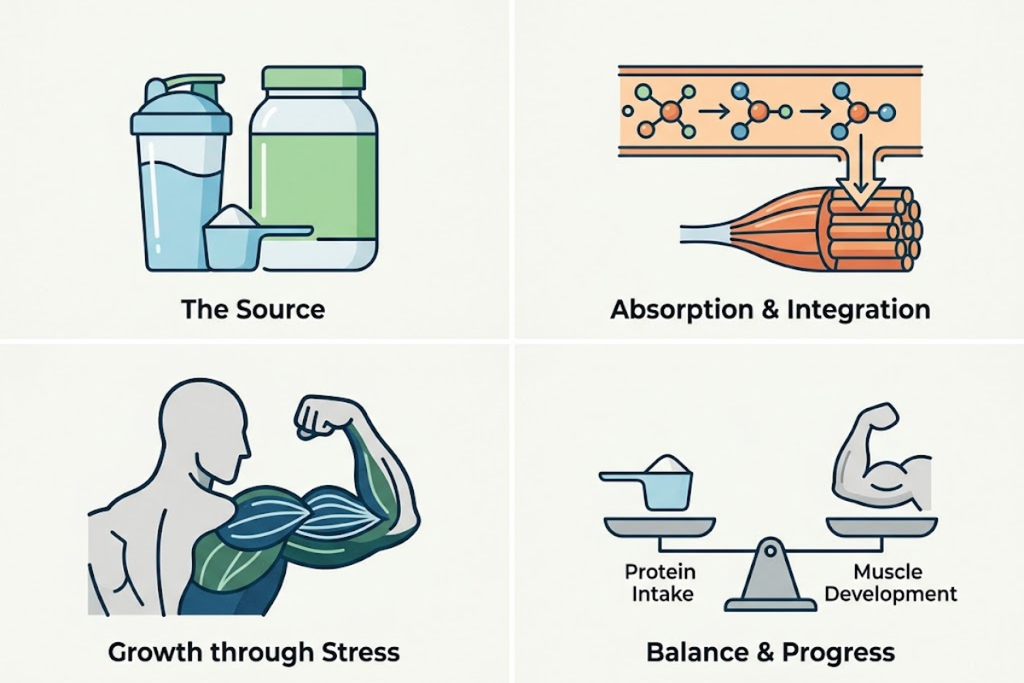 Protein for muscle growth and recovery