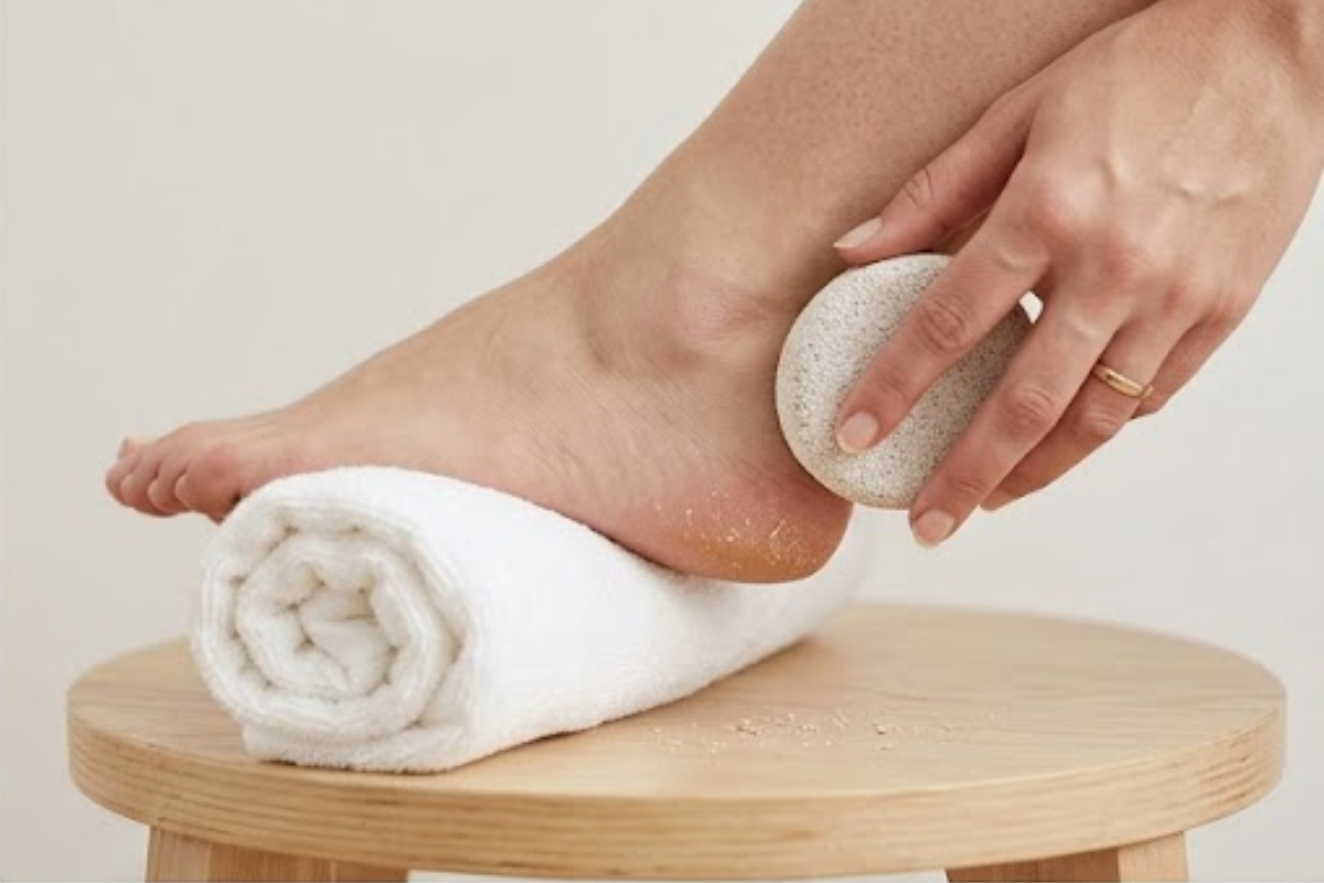 How to Make Dry, Cracked Heels Look Smoother at Home